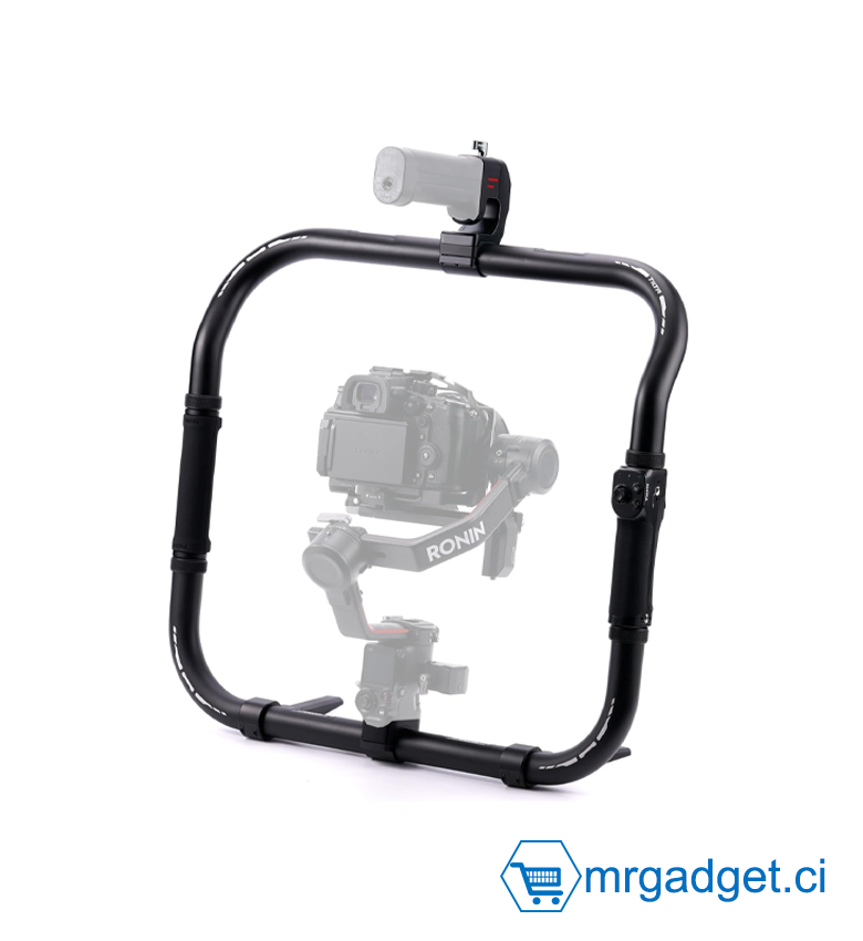Tilta Basic Ring Grip Plus compatible avec DJI Ronin RS2, RS 3 Pro et RS 4/4 Pro | Kit de poignée de contrôle sans fil | Stabilité, mouvement et flexibilité améliorés | Alliage d'aluminium | Plusieurs