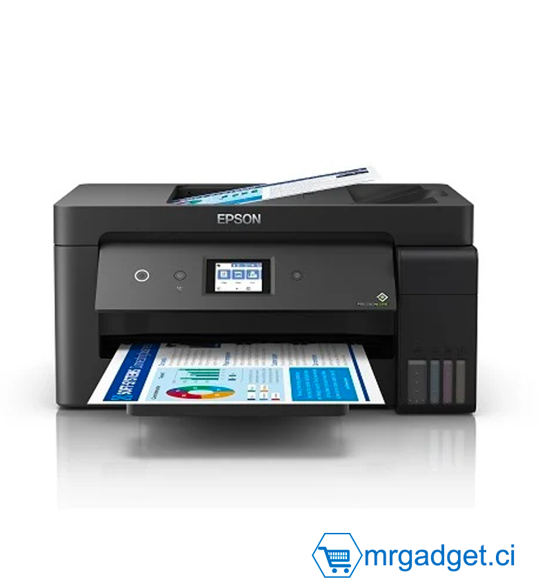 Epson EcoTank L14150 Imprimante couleur A3+ multifonction à réservoirs rechargeables A3+ (Impression, numérisation, copie et fax)