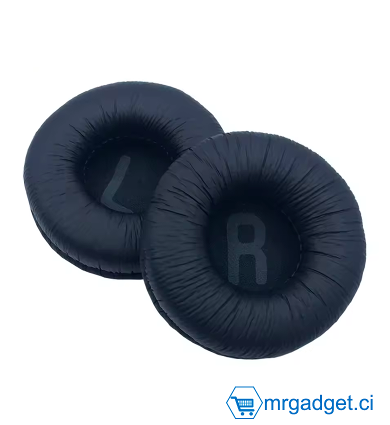 Coussinet de rechange pour casque JBL TUNE T520 T500BT T450 T600 T510BT - NOIR