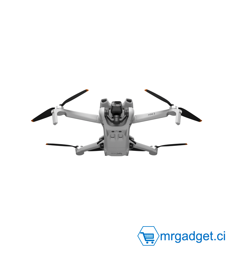 Bundle DJI Mini 3 Fly More (DJI RC) – Mini drone caméra léger et pliable avec vidéo 4K HDR, temps de vol de 38 minutes, Prise verticale réelle et fonctions intelligentes.
