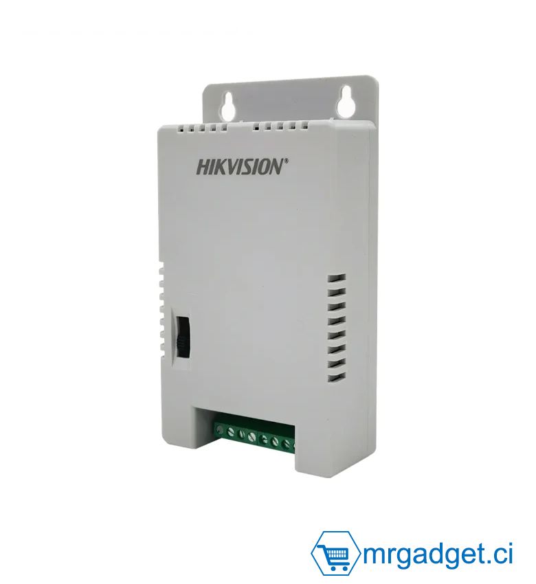 Hikvision  DS-2FA1225-C4(EUR)(O-STD) Alimentation 4 canaux - 48 W, 12 VCC/1 A maximum par canal,