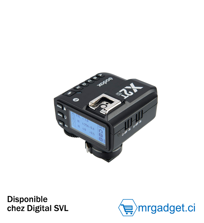GODOX X2T© - X2T-C TTL - Déclencheur de Flash sans Fil pour Canon, 1/8000s HSS Transmetteur, Connexion Bluetooth Canon Déclencheur à Distance, 5 Boutons de Groupe Distincts et 3 Boutons de Fonction