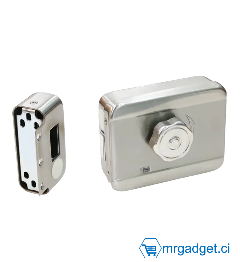 Hikvision DS-K4E100  - Gâche - Serrure électrique intelligente 12V - Acier inoxydable