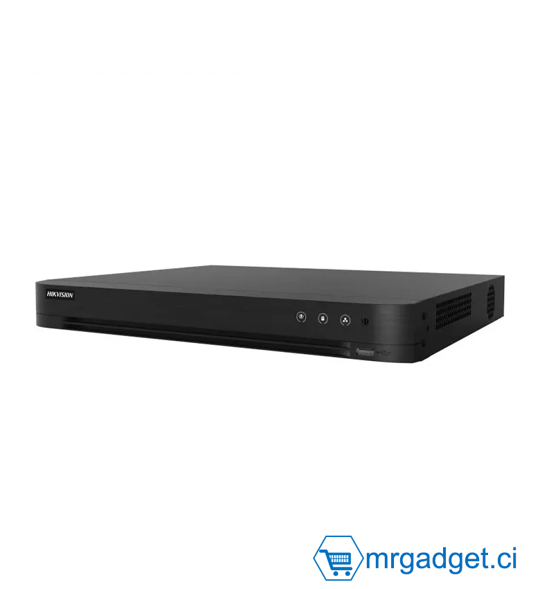 Hikvision DS-7232HGHI-M2(STD) - Value Series, DVR, 32 canaux, 1080p Mini 1U H.265, détection de mouvement basée sur l'apprentissage profond 2.0