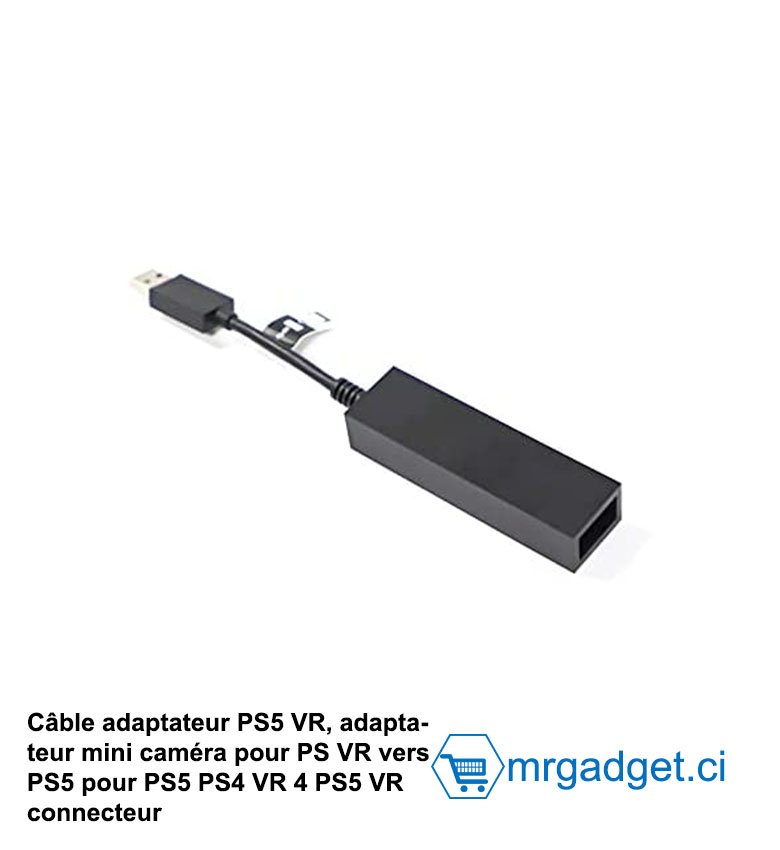 Câble adaptateur PS5 VR, adaptateur mini cam