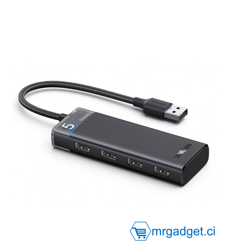 UGREEN CM653 15548 USB 3.0 HUB avec 4 Ports 5