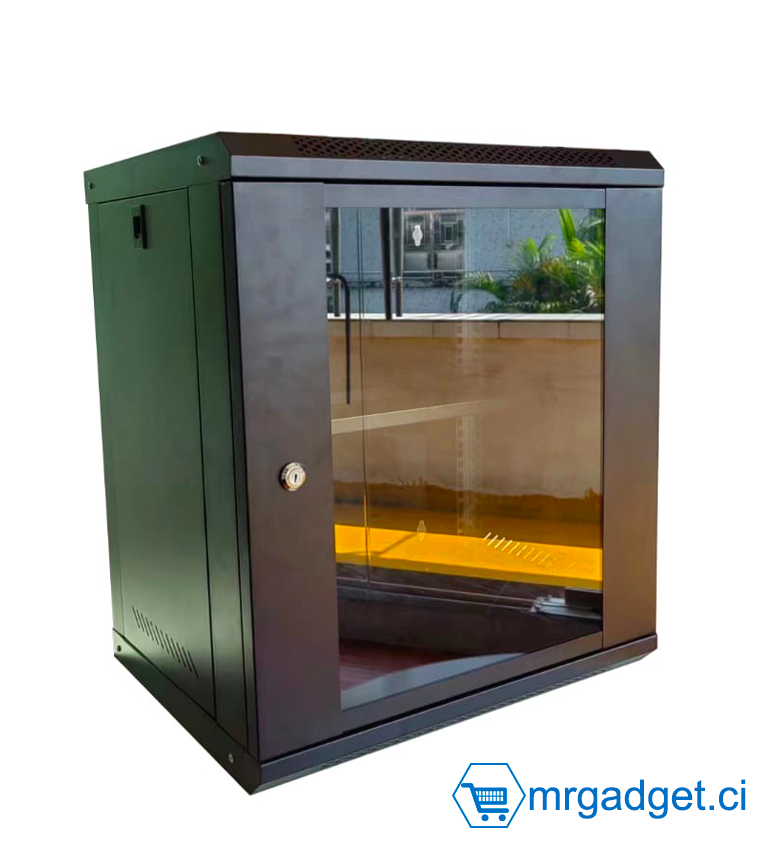 COFFRET / ARMOIRE INFORMATIQUE / Baie de brassage informatique - 12U 600mm X 600mm