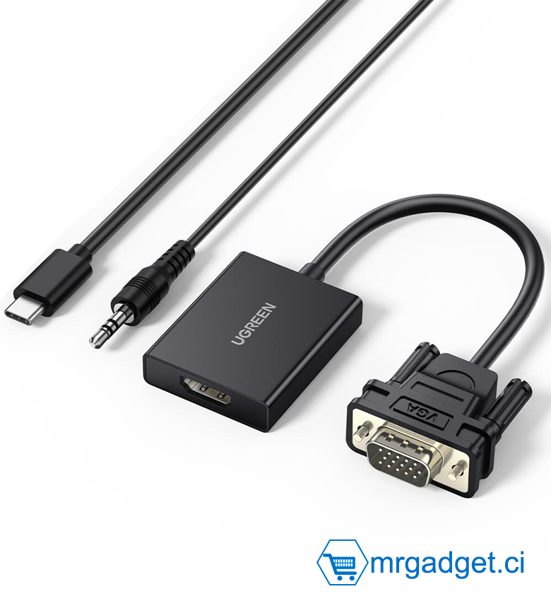 Adaptateur VGA Male vers HDMI Femelle UGREEN CM513 50945 #10112