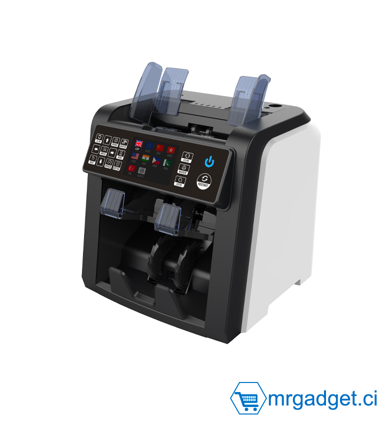Compteur et détecteur de billets (argent) - FCFA(XOF), EUR, USD.... MODEL : AL-950A