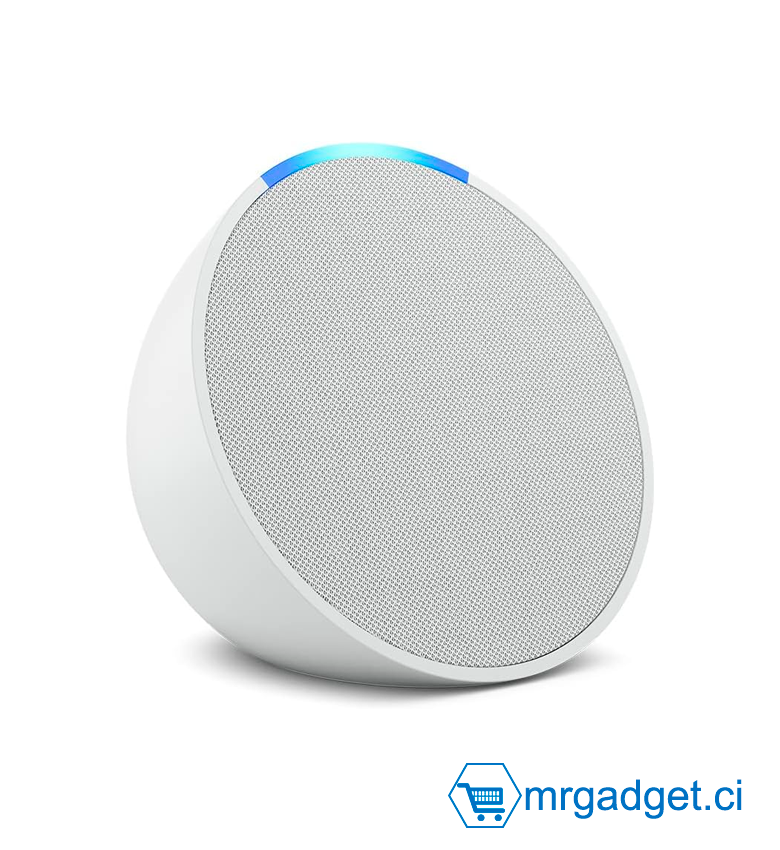 Echo Pop  Enceinte connectée Bluetooth et Wi-Fi compacte au son riche, avec Alexa - Gris