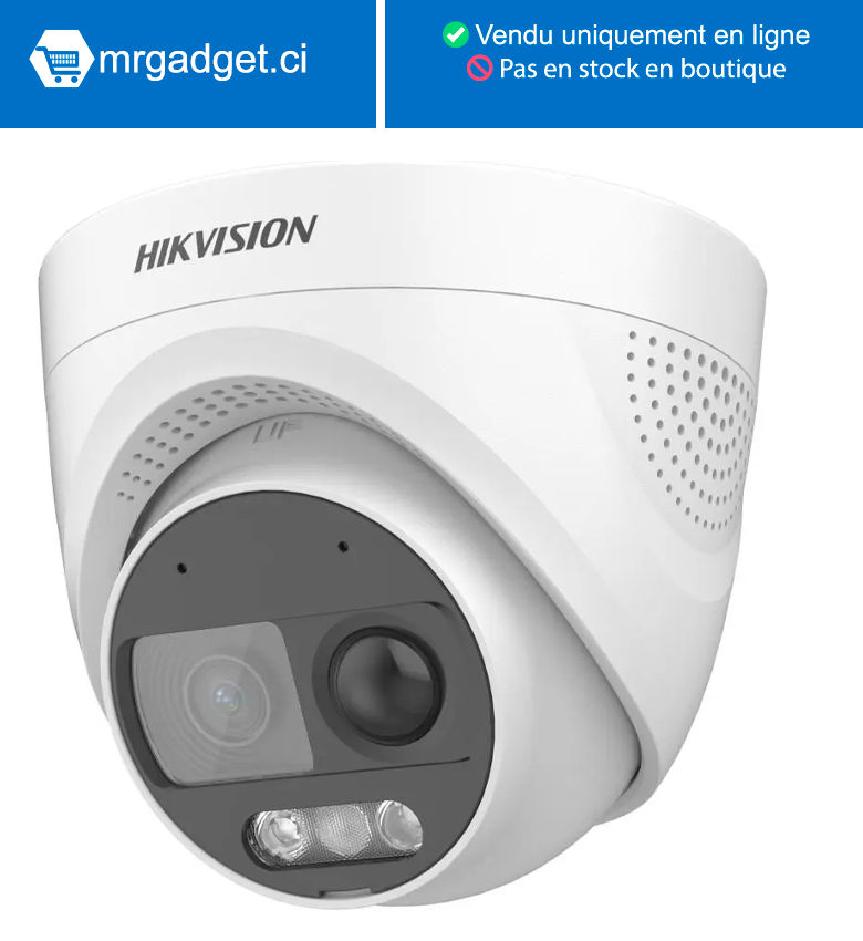 Hikvision DS-2CE72DF3T-PIRXOS(2.8mm)(OSTD)  (2,8 mm) 2 MP HD ColorVu PIR Siren Audio Turret Camera