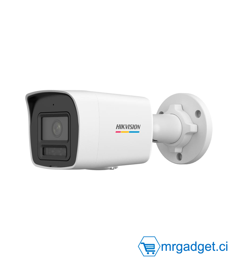 HIKVISION DS-2CD1027G2H-LIU Caméra réseau Bullet fixe ColorVu 2 MP avec lumière hybride intelligente