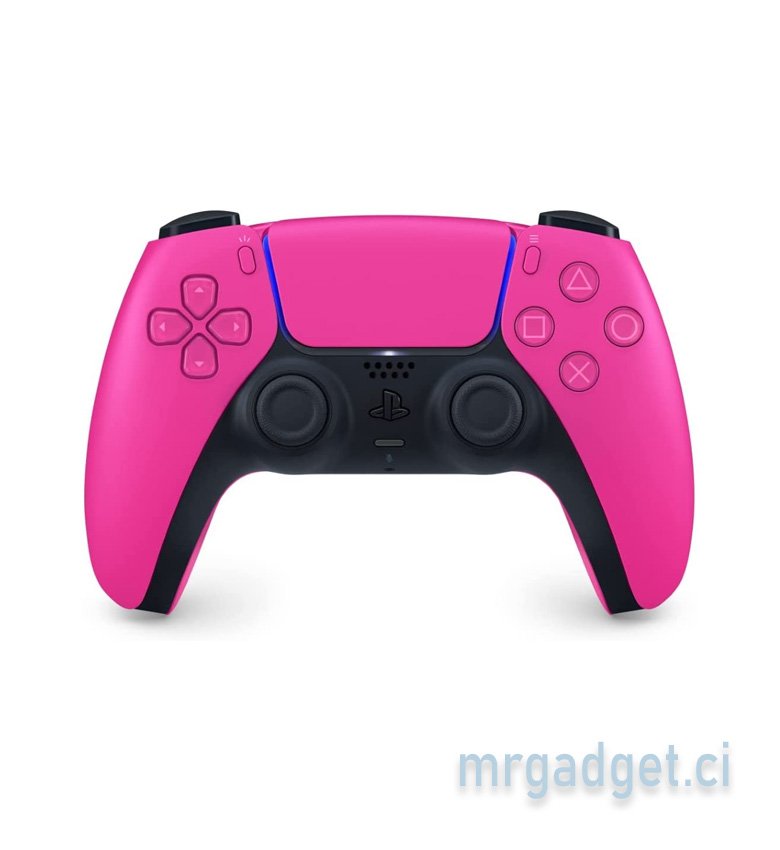 Manette PlayStation 5 officielle DualSense, Sans fil, Batterie rechargeable, Bluetooth, Compatible avec PS5, Rose