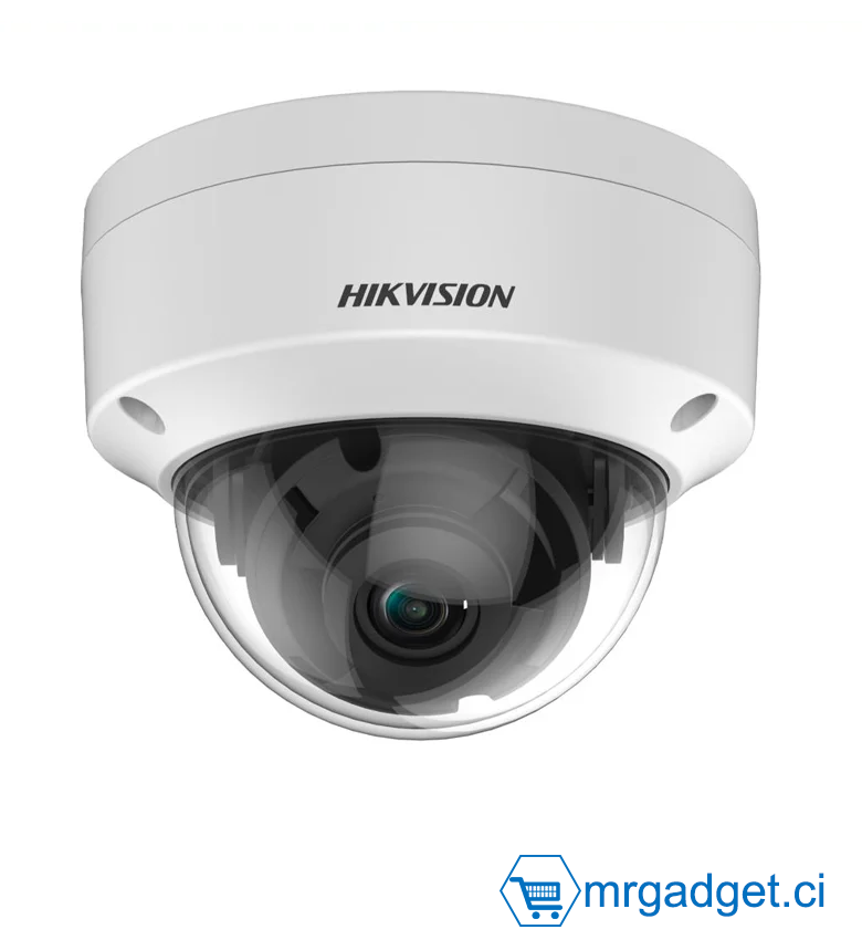 Hikvision DS-2CE57H0T-VPITE(2.8mm)(O- STD)(C) Caméra Analogique - Dome  5MP - Résistant à l'eau et à la poussière (IP67) et anti-vandalisme (IK10)