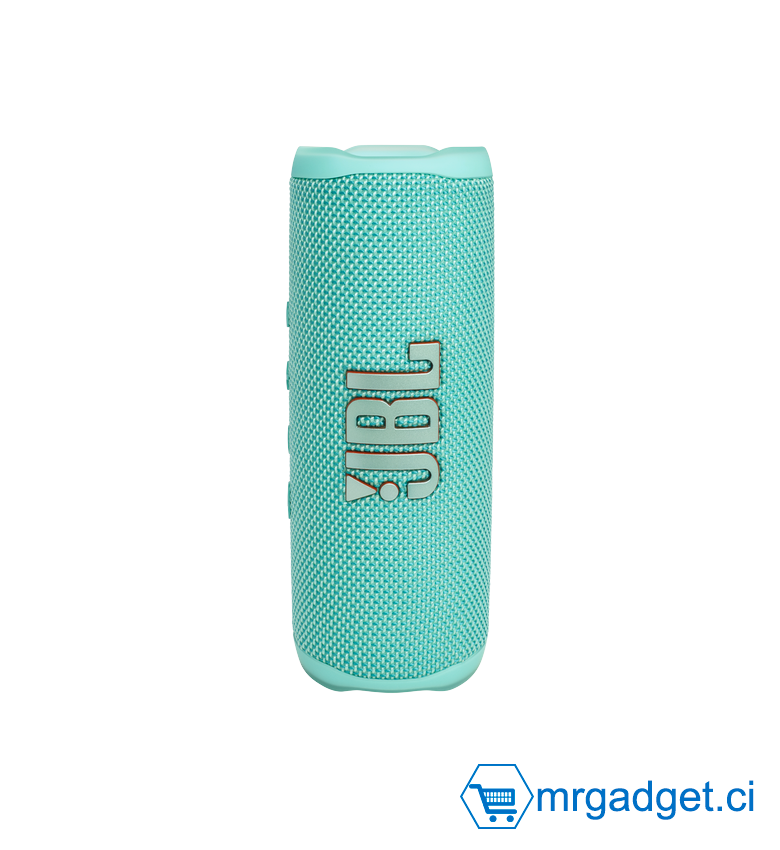 JBL Flip 6 – Enceinte Bluetooth portable et étanche à l'eau et à la poussière - Haut-parleur haute fréquence pour des basses profondes - 12 heures d'autonomie Turquoise