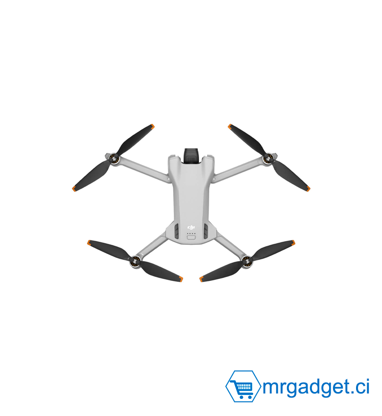 Bundle DJI Mini 3 Fly More (DJI RC) – Mini drone caméra léger et pliable avec vidéo 4K HDR, temps de vol de 38 minutes, Prise verticale réelle et fonctions intelligentes.