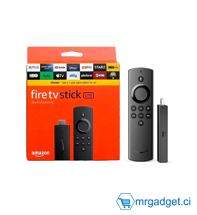 Amazon Fire TV Stick Lite, streaming , Alexa 