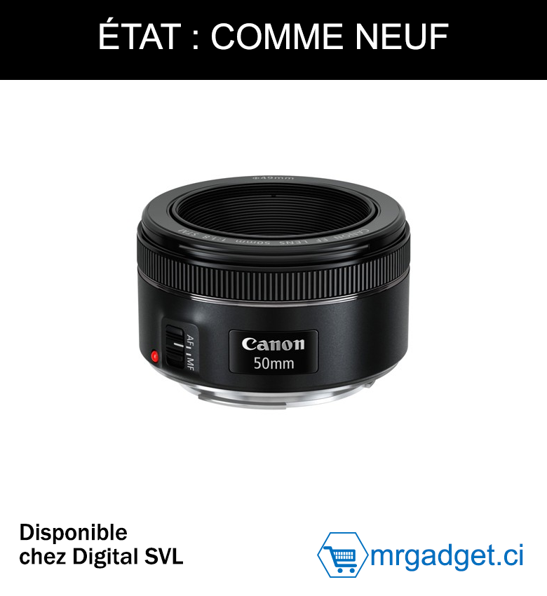 Objectif Canon EF 50mm 1:1.8 STM  | | Etat : Comme neuf
