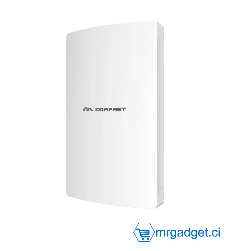 Comfast CF-WA350 1300Mbps, double bande, sans fil, pour l'extérieur Amplificateur de signal de signal PoE extérieur / AP