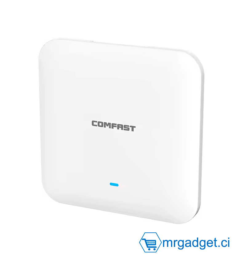 COMFAST CF-E393 AX3000 Mbps Wifi d'intérieur au plafond 6 AP sans fil double bande prenant en charge le point d'accès POE montage au plafond IP67