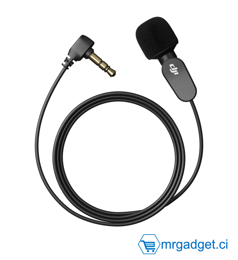 Micro-Cravate DJI Lavalier , Compatible avec DJI Mic 2, DJI Mic