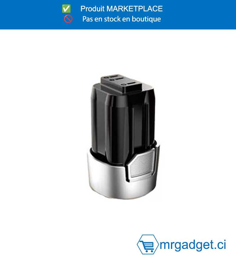 DECAKILA- HMDC005S-BATTERIE 16V ,Tension : 16 V  Batterie Lithium-Ion 2.0Ah  Une batterie pour tous les produits de la série  16V  Emballé par boîte de couleur