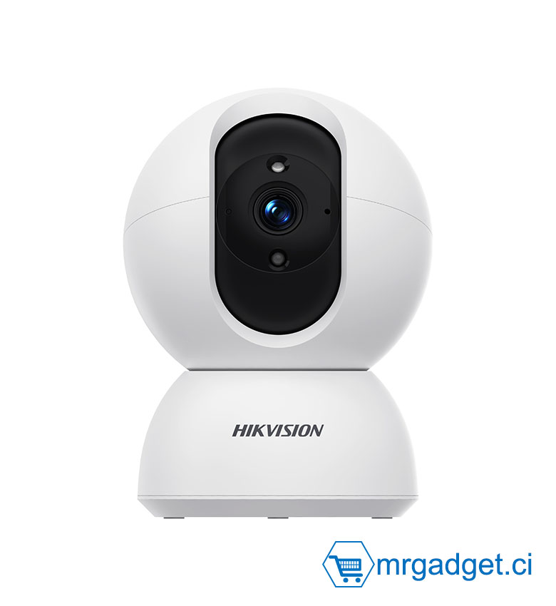 Hikvision DS-2CV2Q21G1-IDW (W) 2MP (1080P) - Caméra dôme PT Wi-Fi - Vision Nocturne IR 10m - Objectif 4mm - Audio Bidirectionnel - Détection Humains Motion 2.0 - DWDR & 3D DNR - Vidéosurveillance Intérieure