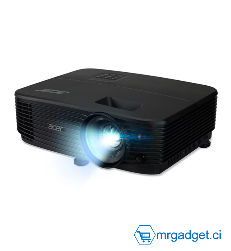 ACER X1123HP - Video Projecteur - Projecteur DLP (Numérique Traitement de la lumière) Résolution maximale 1920 x 1200  - Noir