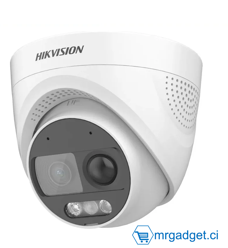 Hikvision DS-2CE72DF3T-PIRXOS(2.8mm)(OSTD)  (2,8 mm) 2 MP HD ColorVu PIR Siren Audio Turret Camera