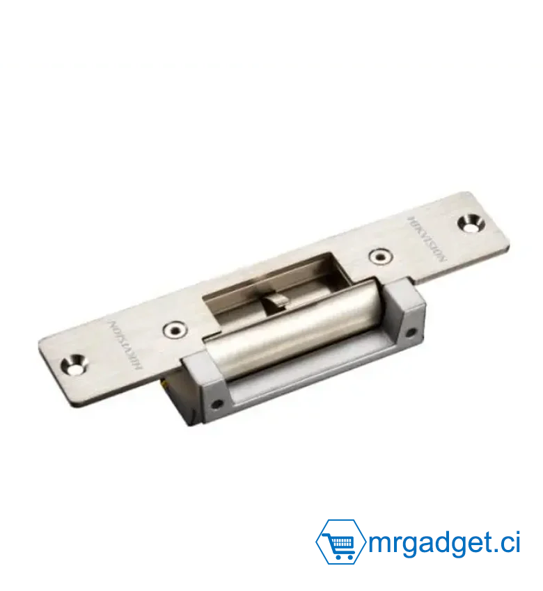 Hikvision  DS-K4G100 – Serrure à gâche électrique - Porte max 800KG - Forte aspiration qui protège la porte d'une ouverture forcée lorsque la porte est verrouillée - Convient pour Porte en bois, porte en métal, porte en PVC