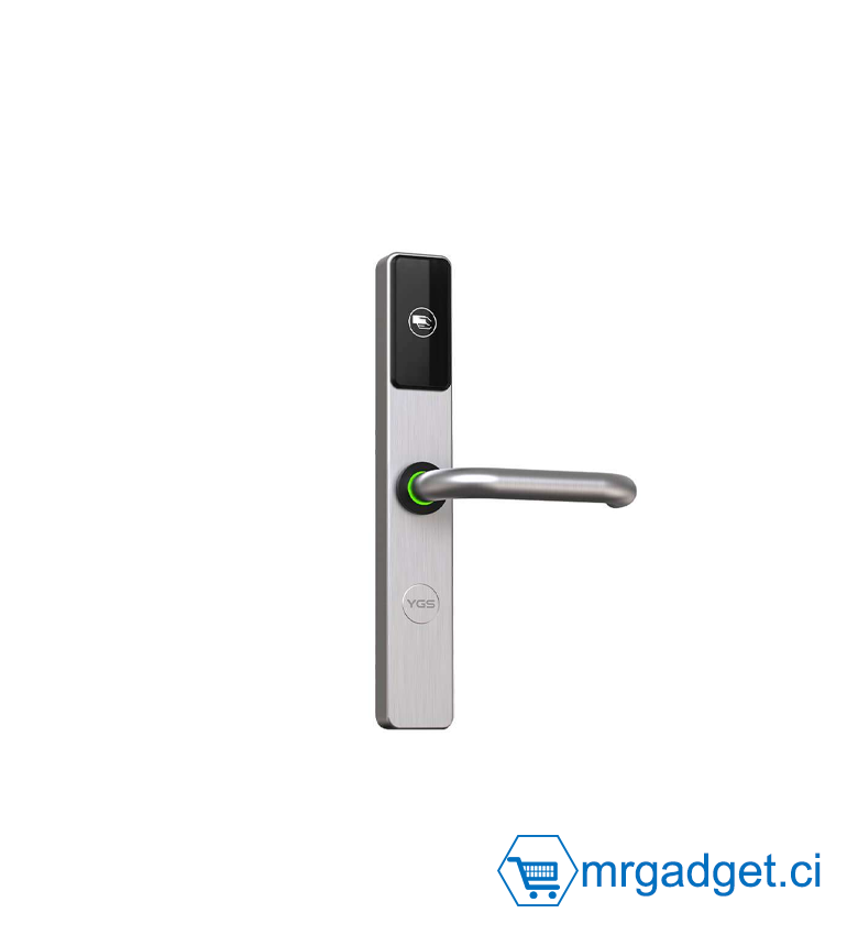 Serrure Électronique Hôtel YGS-9939 - Serrure Connectée Intelligente à Carte RFID - Système de Gestion d'Accès Sécurisé - Idéal Hôtels, Airbnb, Résidences Meublées & Bureaux - Finition Professionnelle Haute Résistance & Sécurité