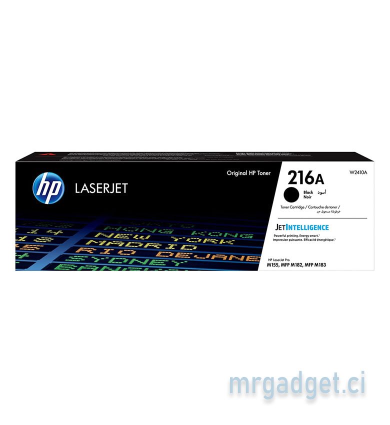 HP 216A W2410A Toner Noir Authentique Encre