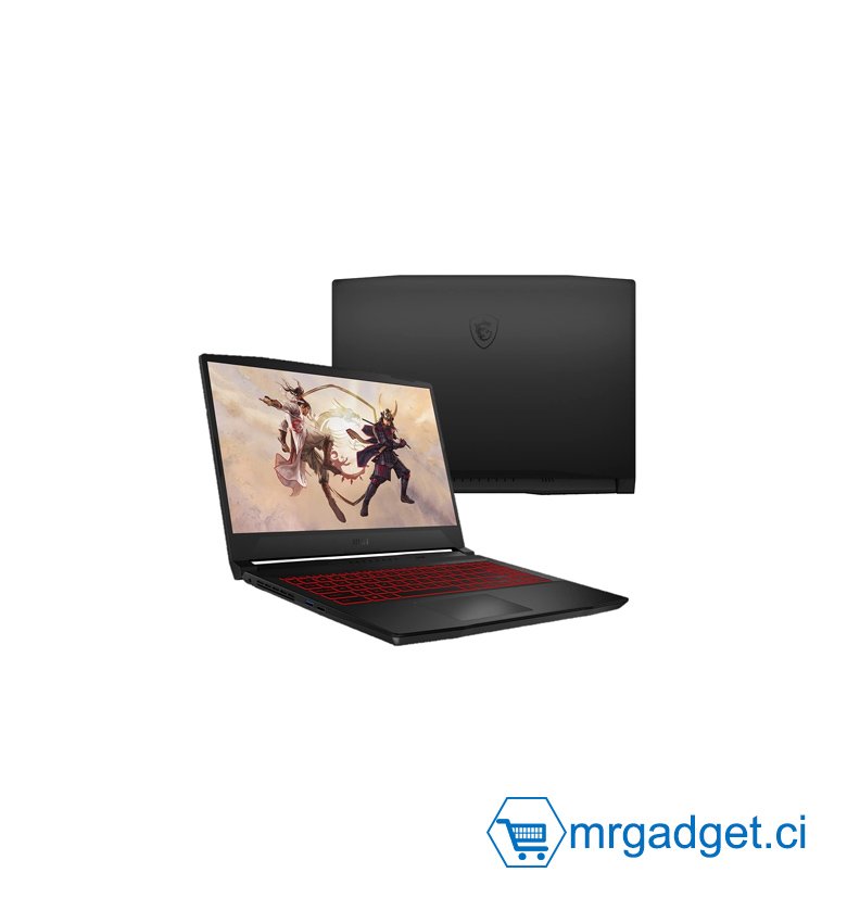 MSI Katana 15 Ordinateur portable de jeu 15,6 po 144 Hz FHD, Intel