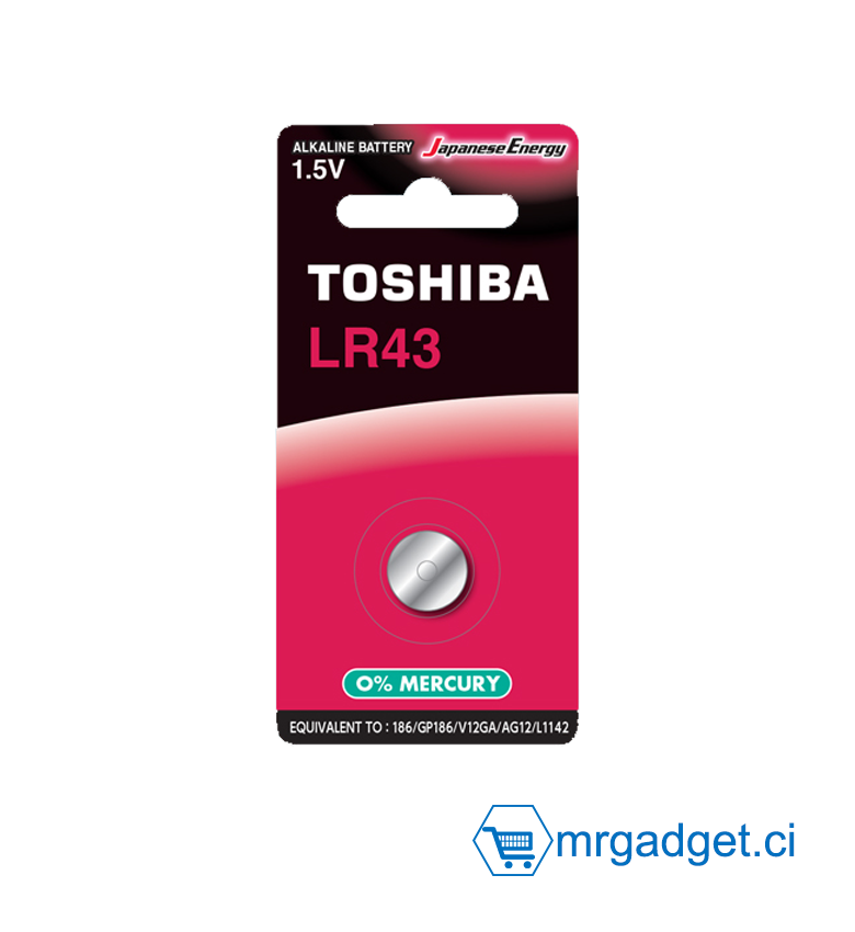 Toshiba LR43 BP-1C  Pile 1 pièce