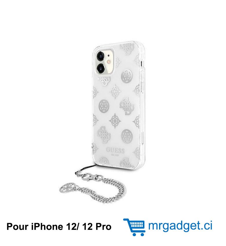 Coque de protection iPhone 12 / 12 Pro DESIGN GUESS  brillant