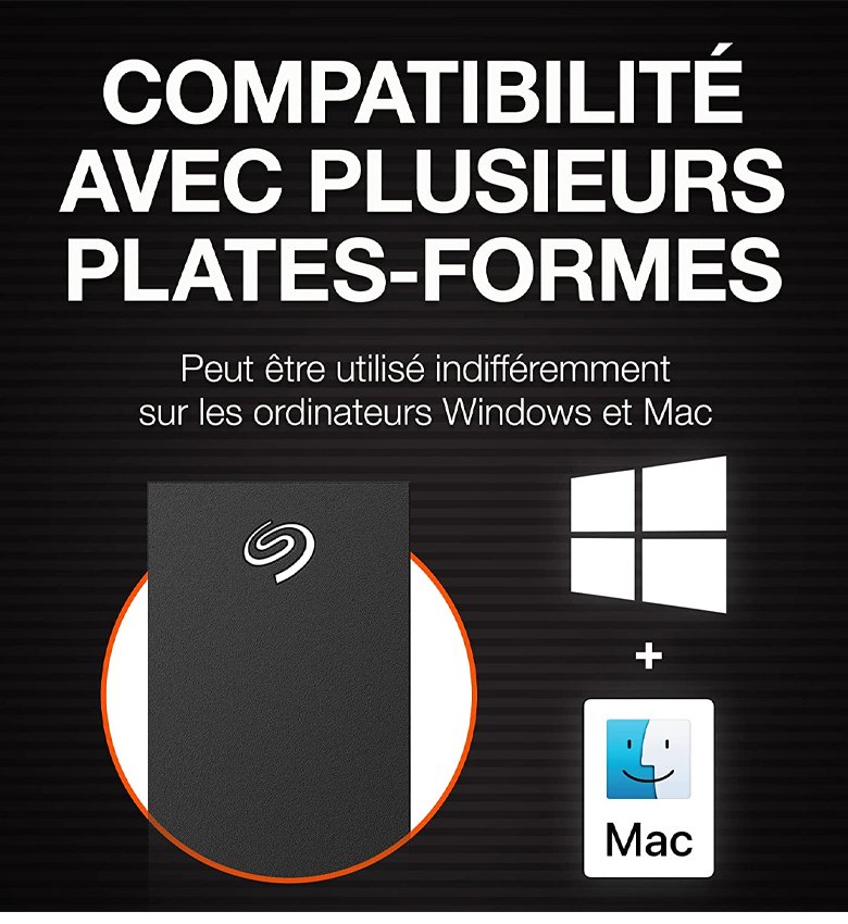 Seagate One Touch Hub, 4 To, Disque dur externe,…