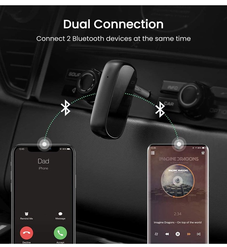 Bluetooth auxiliaire voiture