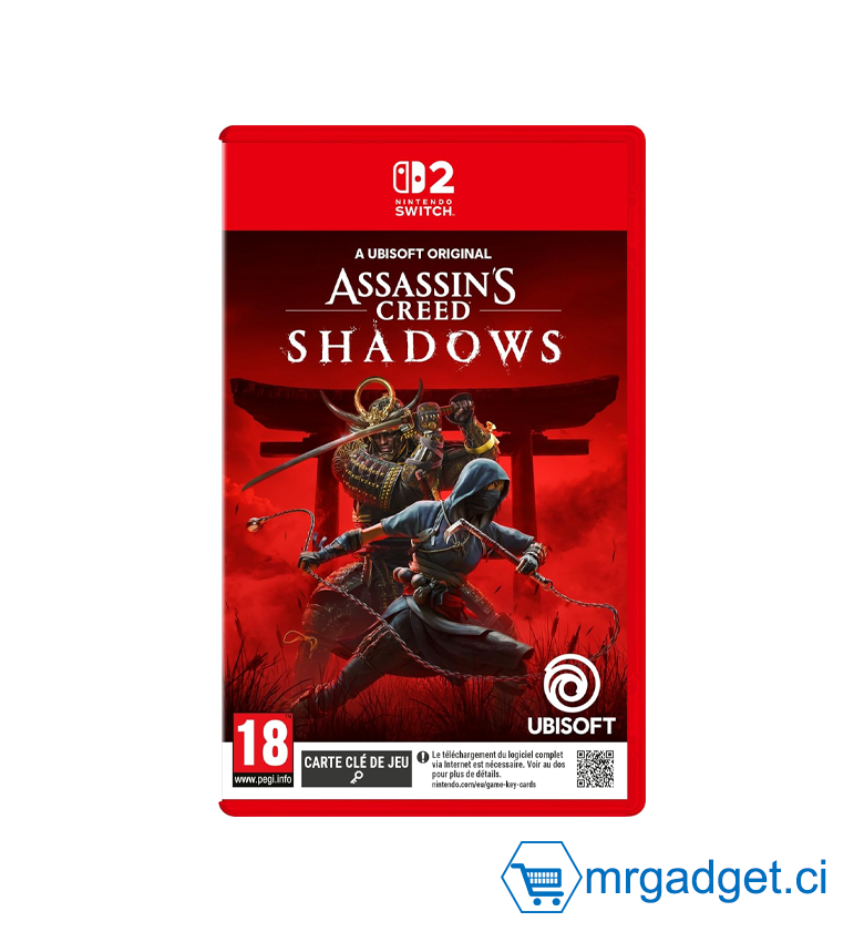 Assassin's Creed Shadows - Jeu Nintendo Switch 2  – Code jeu à télécharger