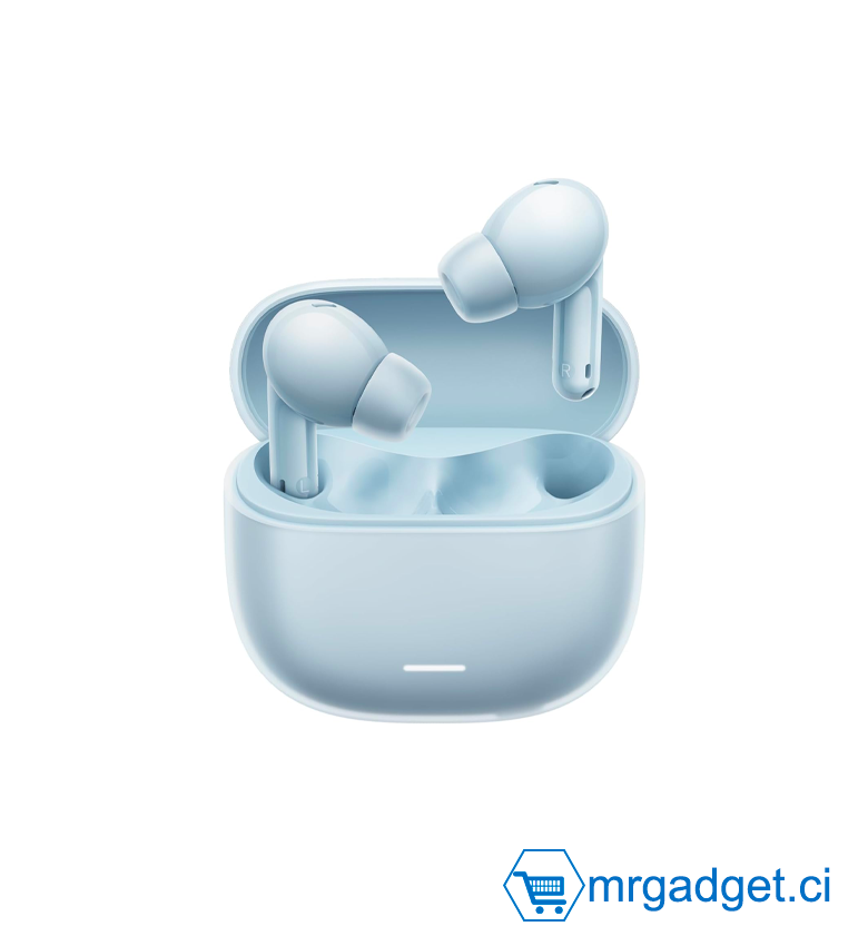 Xiaomi Redmi Buds 6 Lite Écouteurs sans Fil, Annulation de Bruit, légers, jusqu'à 36 Heures d'autonomie, Bluetooth 5.3 - Bleu