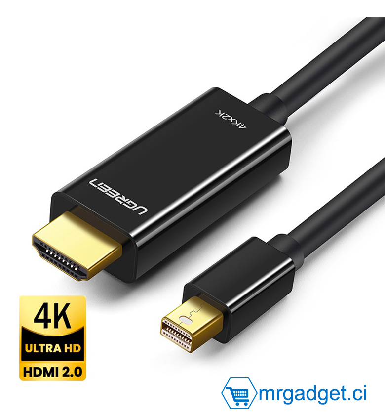 UGREEN MD101 10455 mini DP vers HDMI 4K 300cm #10100