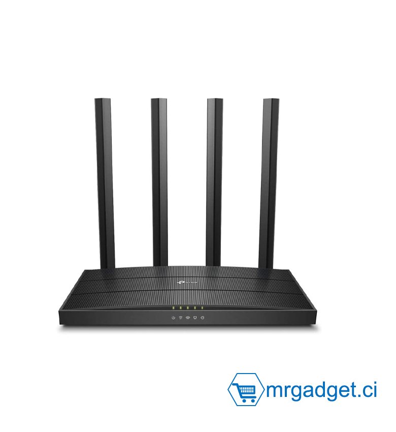 TP-Link Routeur WiFi AC 1900Mbps Archer C80, WiFi Bi-bande, routeur wifi puissant avec 5 ports Gigabit, MU-MIMO, Contrôle Parental, installation simple, compatible avec toutes les Box Internet