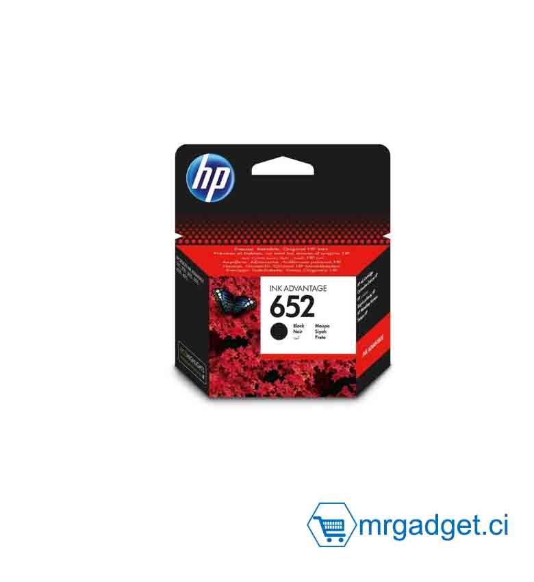 HP 652 cartouche d'encre Advantage noire authentique