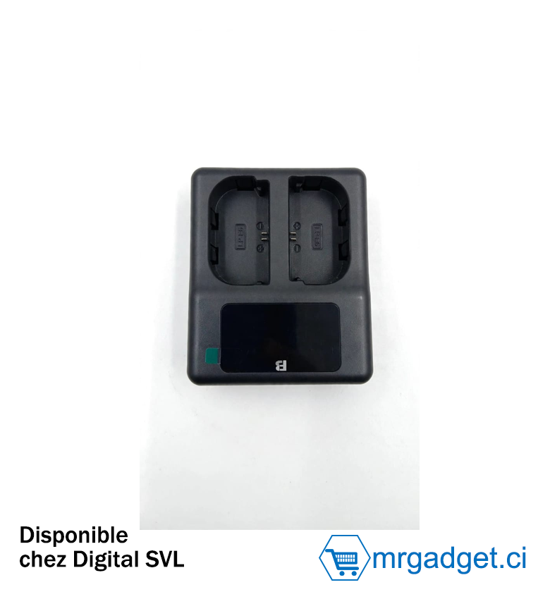 Chargeur Double FB-DC-LP-E6(RX) pour Batterie Canon LP-E6 – Chargeur LCD USB