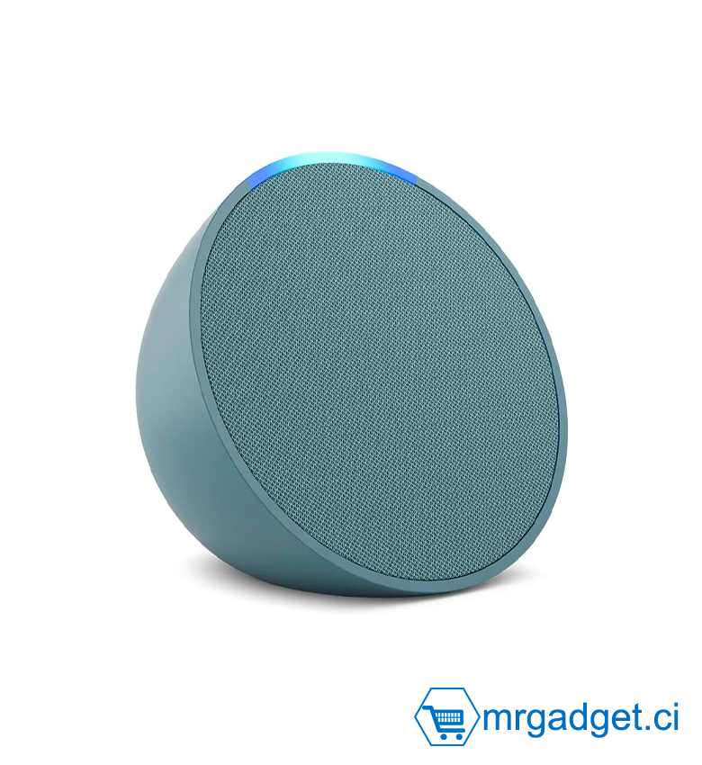 Echo Pop  Enceinte connectée Bluetooth et Wi-Fi compacte au son riche, avec Alexa - Vert canard