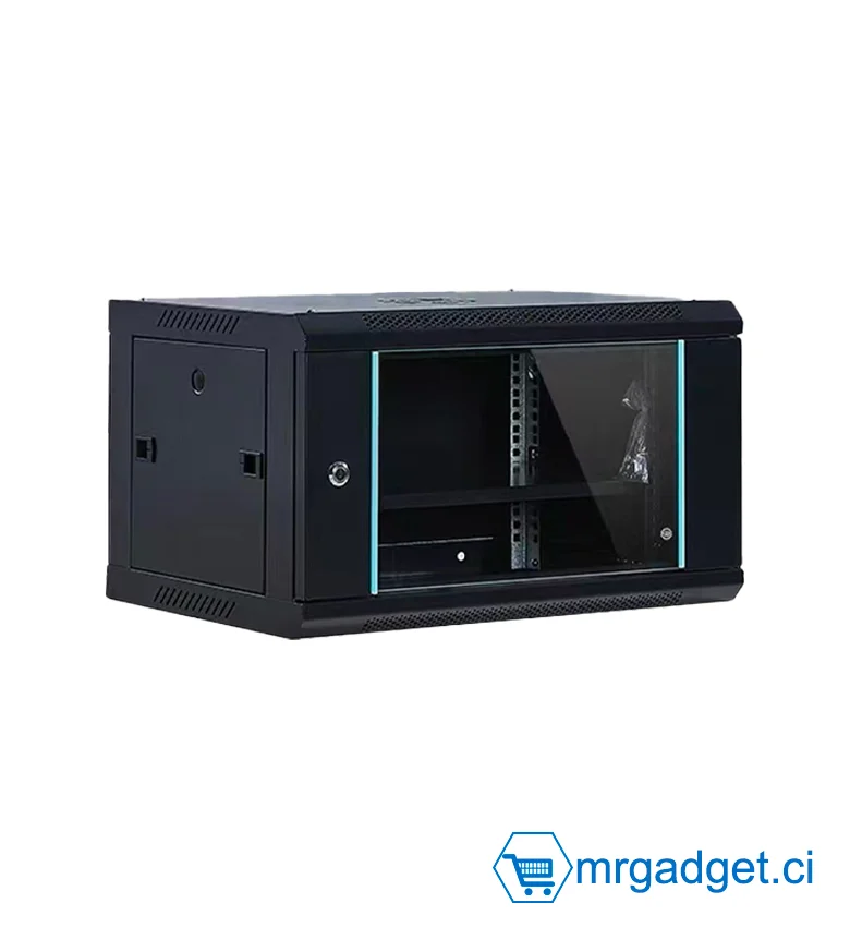 COFFRET / ARMOIRE INFORMATIQUE / Baie de brassage informatique - 6U 600mm X 450mm