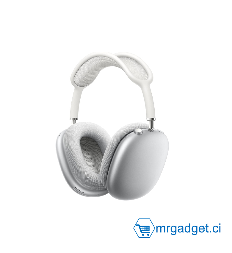 Apple AirPods Max - Casque Bluetooth circum-auriculaire, Blanc
