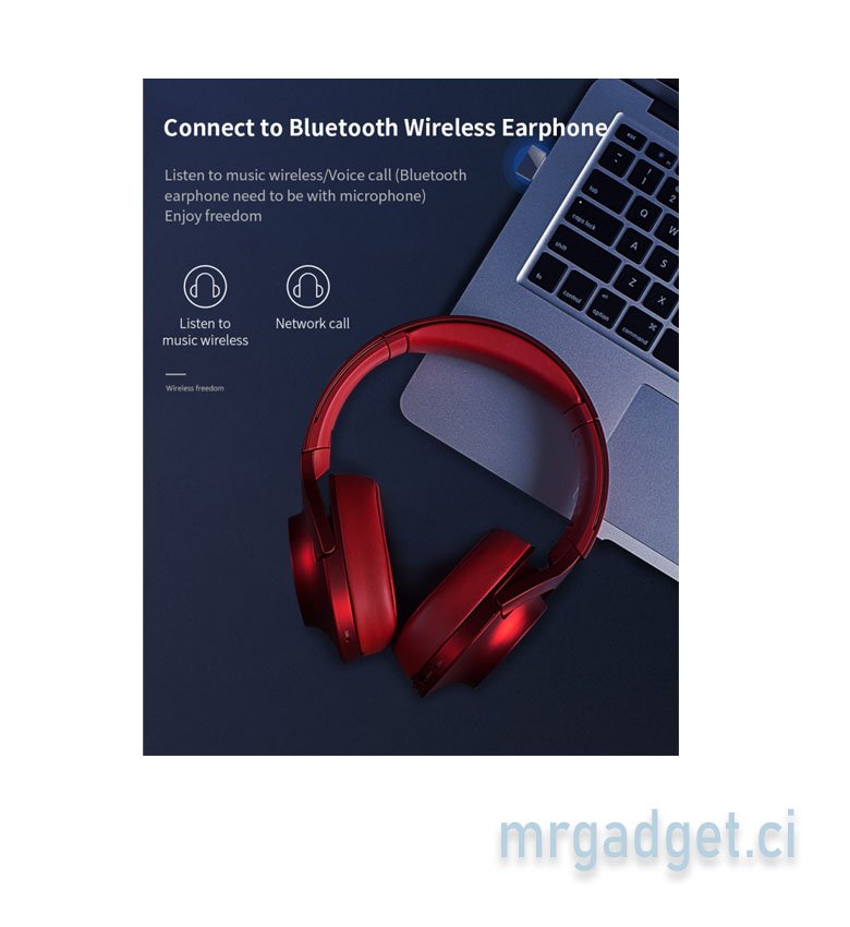 marque generique - Casque BT-12 Bluetooth Casque / Interphone