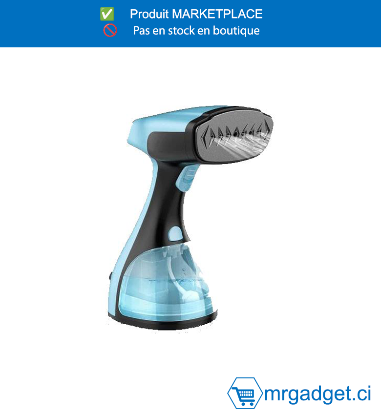 DECAKILA-KEEN012L-FER A VAPEUR PORTABLE  1500W / 300ML /25G/MIN ,avec contrôle PCB Plaque de repassage à  revêtement en céramique : conception anti goutte Pompe professionnelle avec élément  chauffant Panneau de commande numérique