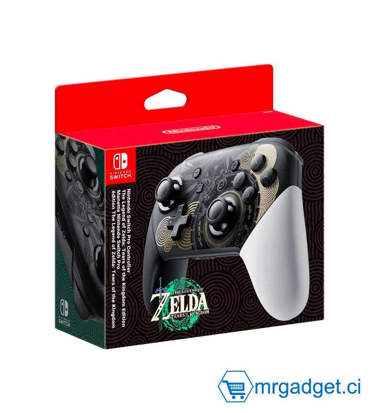 Nintendo Manette Switch Pro - Edition The Legend of Zelda : Tears of The Kingdom