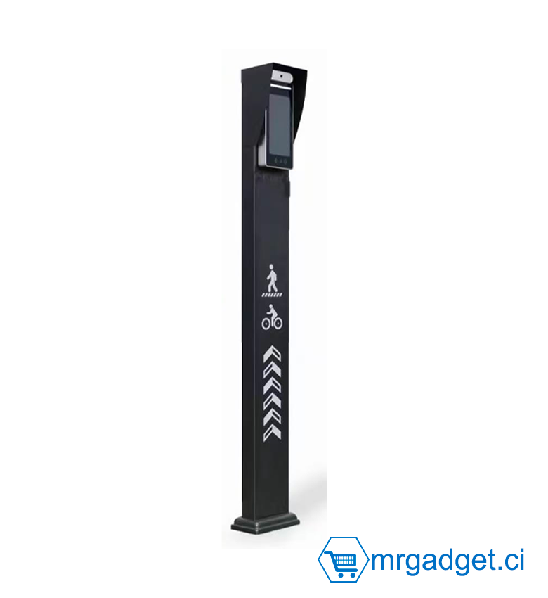 Support extérieur pour contrôle d'accès - Hauteur 1500mm #SPC002